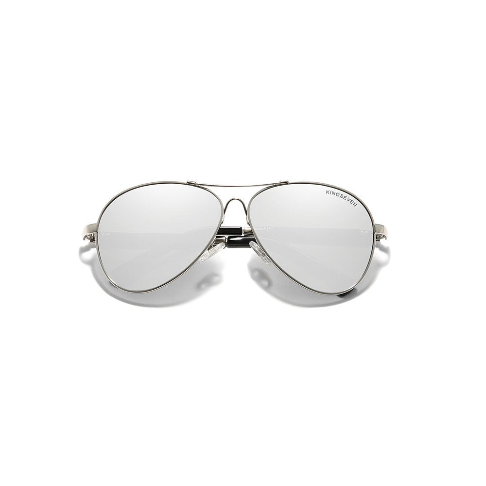 KINGSEVEN N7730 mirror silver polarized lens UV400
