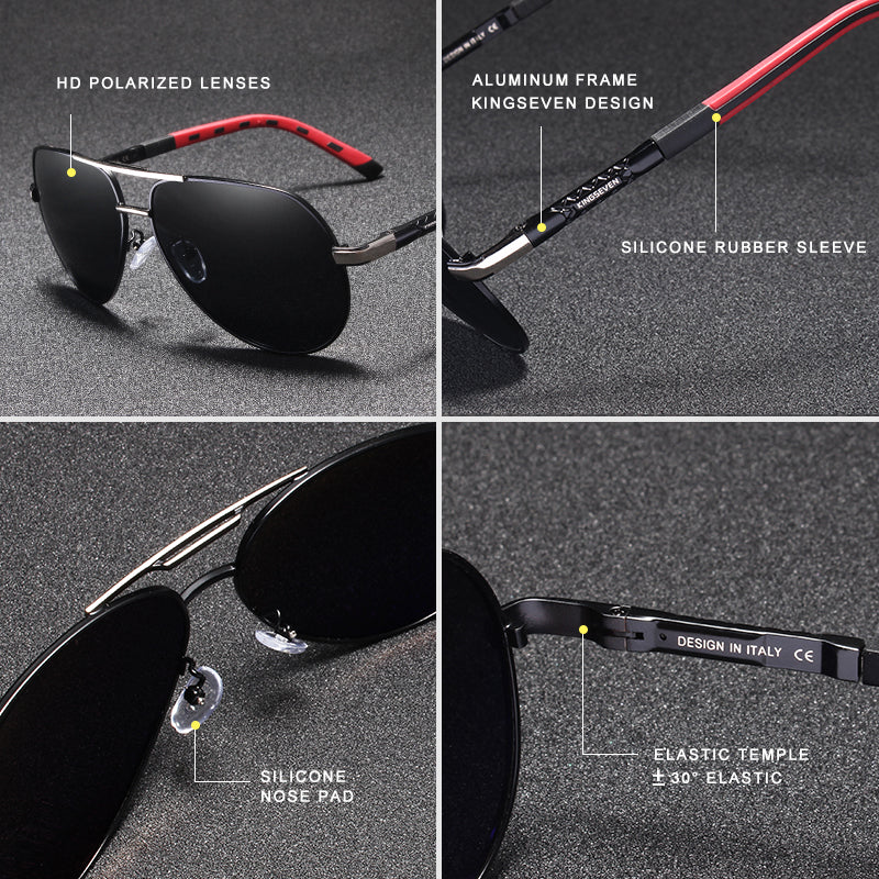  KINGSEVEN K725 aluminum magnesium frame details